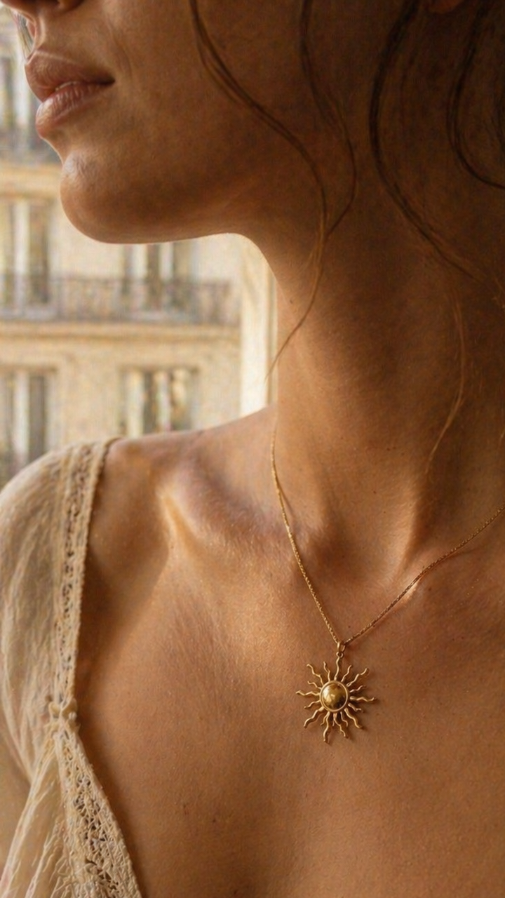 Collier Solaire Sélène